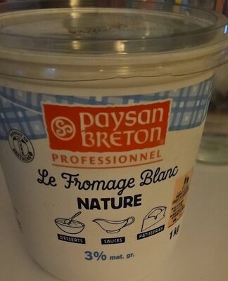 Fromage blanc nature