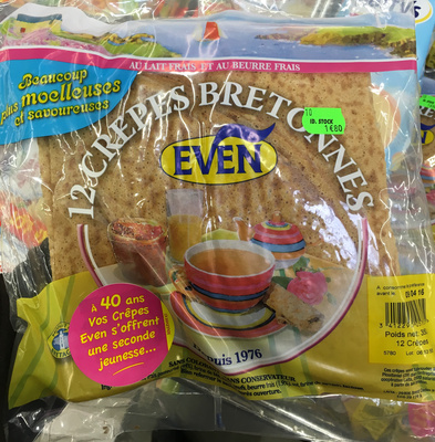 12 Crêpes Bretonnes