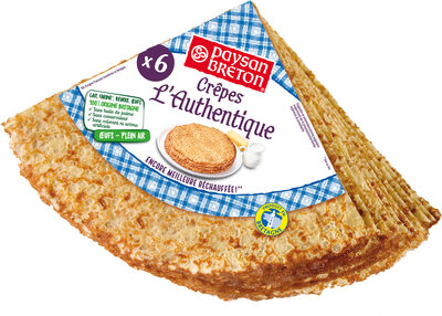Paysan Breton - 6 Crêpes