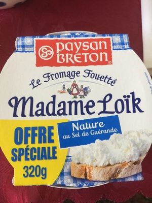 Fromage Fouetté Madame Loïk