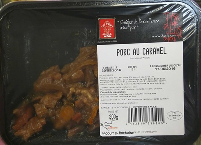 Porc au caramel