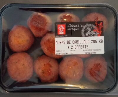 Accras de cabillaud