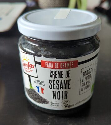 Black Sesame Butter front packaging