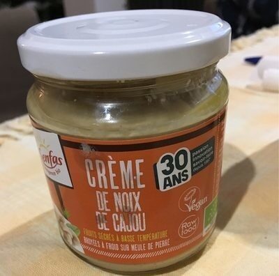 Crème de noix de cajou