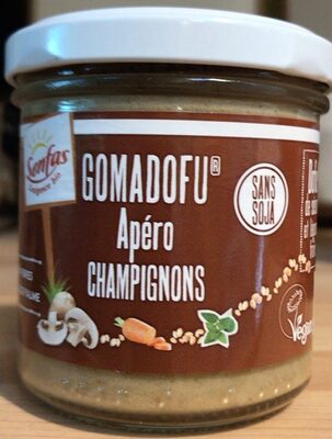 Gomadofu apreo champignons