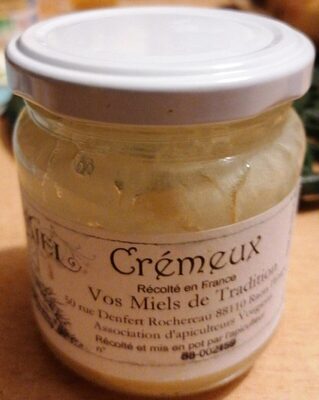 Miel crémeux
