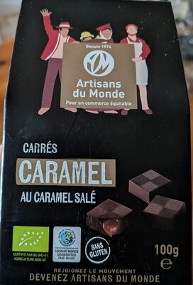 Carrés Caramel Salé