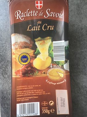 Raclette de savoie au lait cru