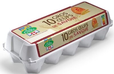 10 gros œufs de Savoie