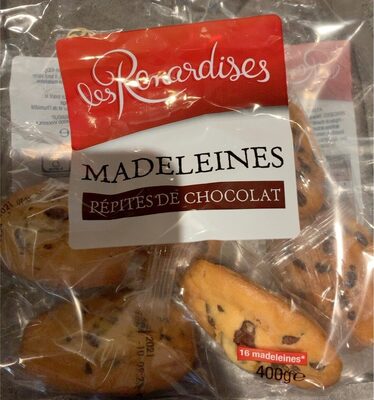 Madeleines pepittes de chocolat