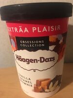 Glace Haagen-dazs vanille caramel brownie