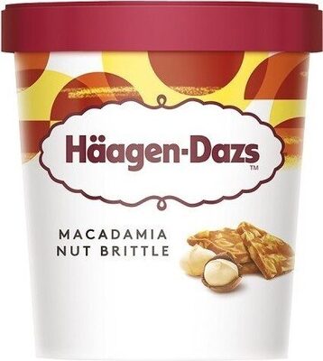 Macadamia Nut Brittle Ice Cream