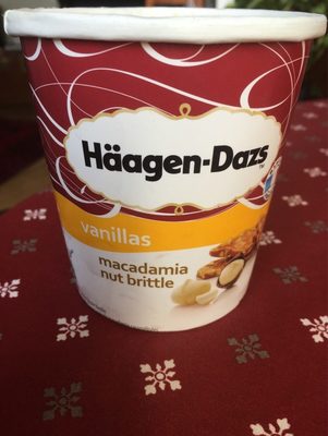 Vanillas macadamia nut brittle front packaging