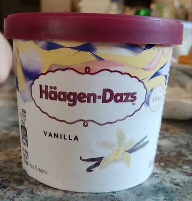 Häagen-Dazs Vanilla front packaging