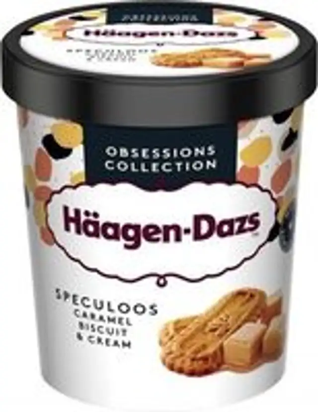 Glace spéculoos caramel biscuit et cream