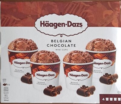 Belgian chocolate front packaging