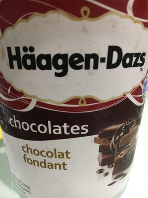 Glaces Secret Sensations chocolat fondant Haagen dazs front packaging
