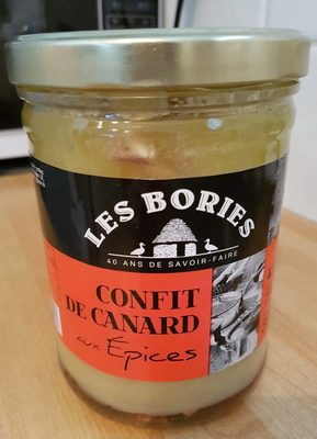 Confit de canard aux épices