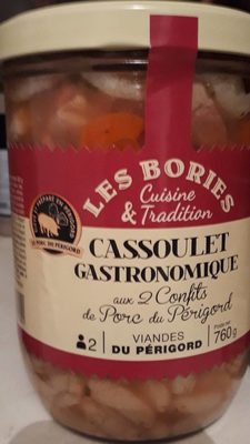 Cassoulet gastronomique aux 2 confits de porc du perigord