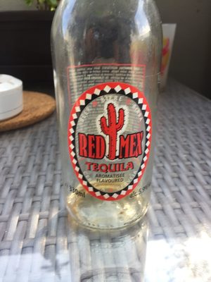 RED MEX TEQUILA front packaging