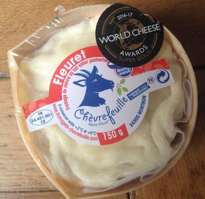 Fromage de chèvre au lait entier pasteurisé