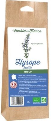 HYSOPE feuille sachet 40g*