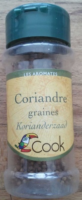 Coriandre graines front packaging