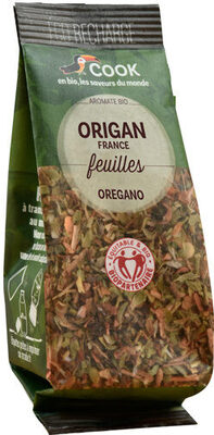 ORIGAN feuilles front packaging