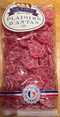 Bonbon coqueliquots front packaging