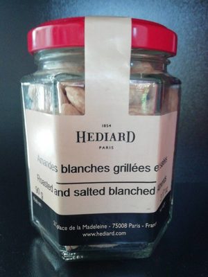 Amandes blanches grillées et salées