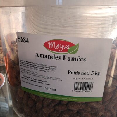 Amandes fumees