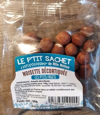 Noisette décortiquée