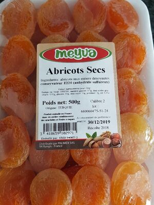 Abricots sec
