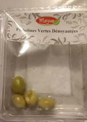 Picholines verte dénoyautées