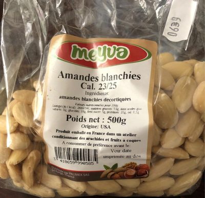 Amandes blanchies