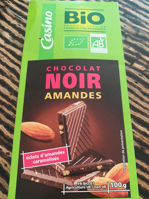 chocolat noir amandes