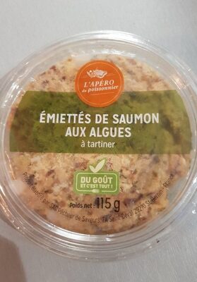 Émiettés de saumon aux algues