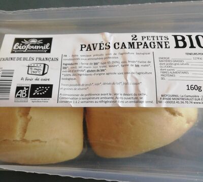 Pavé de campagne bio