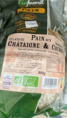 Pain Châtaigne & Courge front packaging