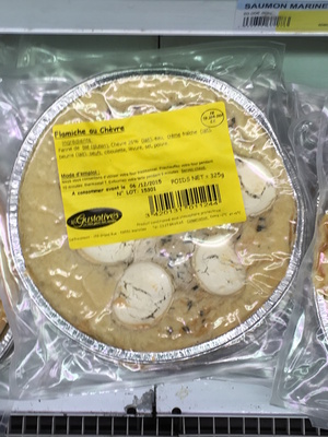 Flamiche au Chèvre front packaging