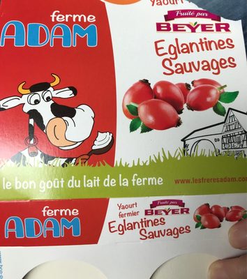 Yaourt fermier Églantines sauvages