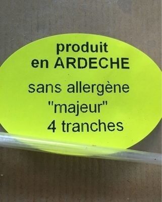 Ets Gueze jambon cuit supérieur 4 tranches front packaging