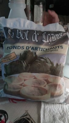 Fonds d'artichauts surgelés