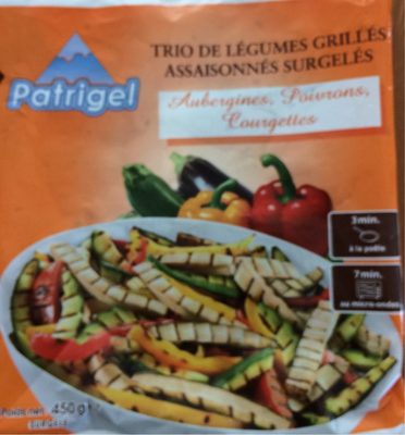 Trio de legumes grilles