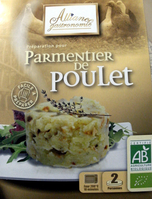 Préparation pour Parmentier de poulet