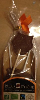 Sucettes au chocolat