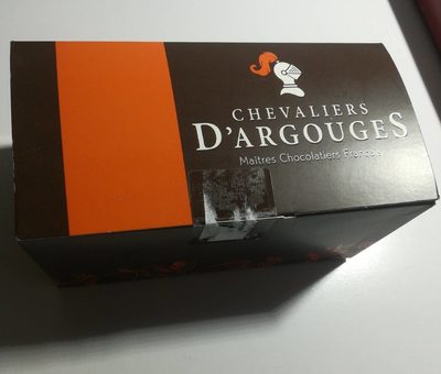 Lamelles d'oranges confites enrobées de chocolat noir