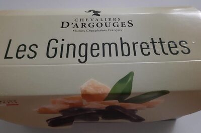 Les Gingembrettes, chocolat noir 70% de cacao