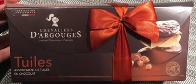 Tuiles, Assortiment de tuiles en Chocolat