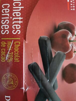 Bûchettes cerises front packaging